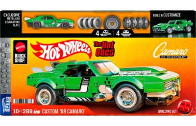 Hot Wheels Camaro Custom 1968 De Mattel Brick Shop / Mattel Brick Shop Custom '68 Camaro 1.0 EA