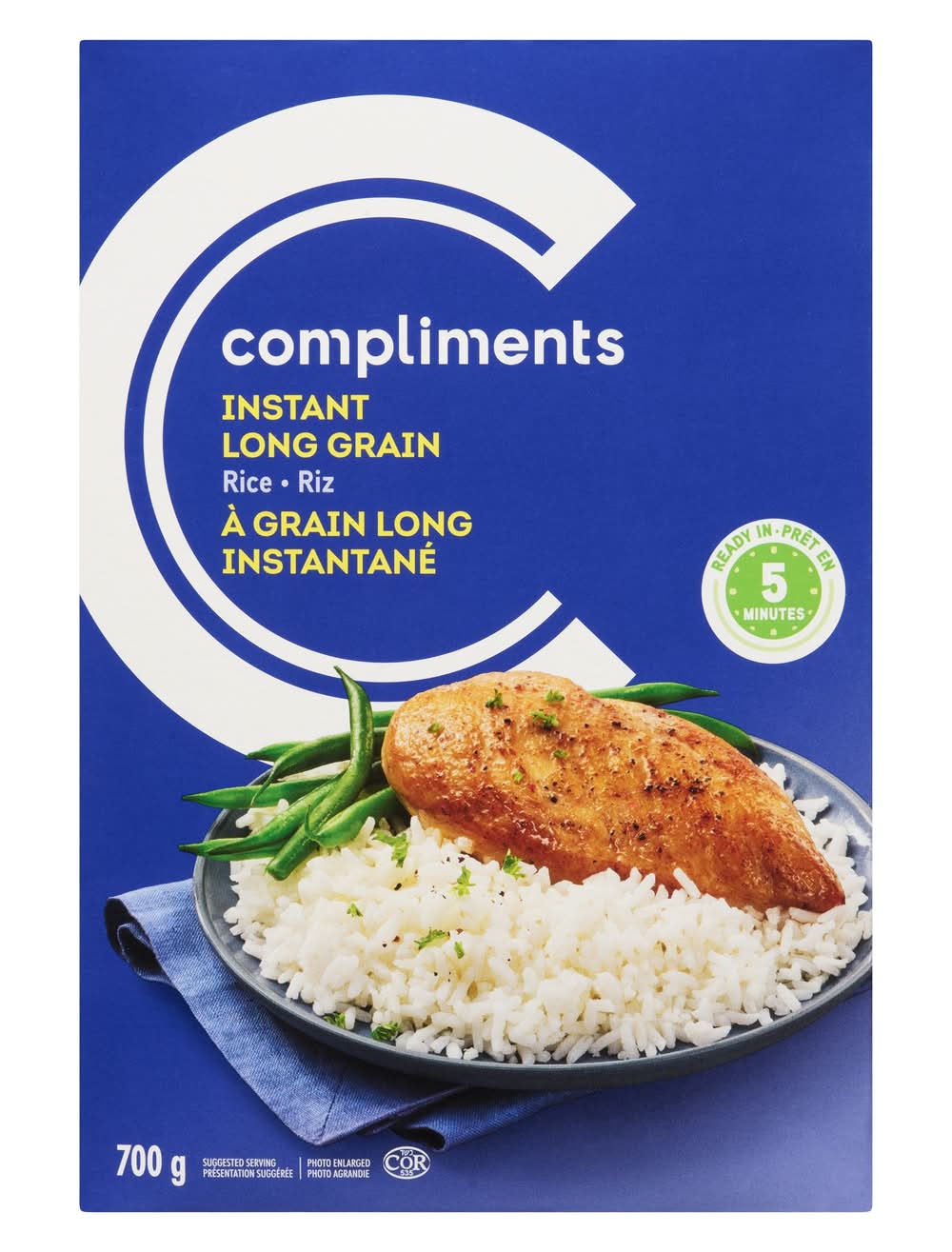 Compliments Instant Long Grain Rice (700 g)