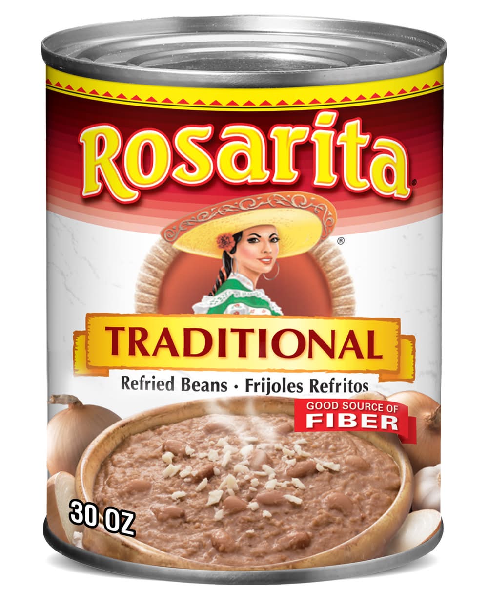 Rosarita Traditional Refried Beans (30 oz)