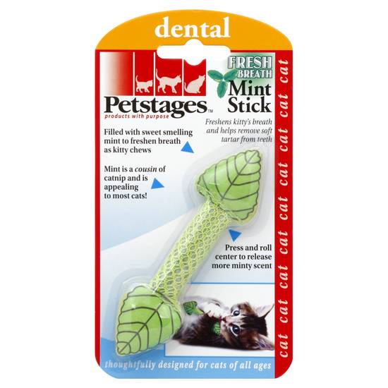 Petstages Fresh Breath Mint Stick For Cats (1 ct)