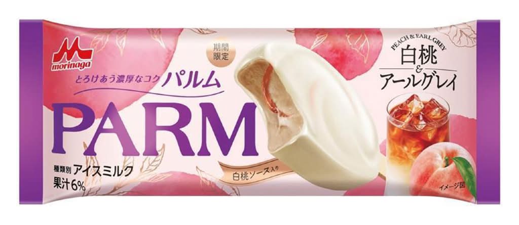 森永乳業ＰＡＲＭ白桃＆アールグレイ