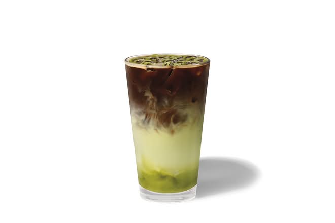 Iced Pistachio Macchiato