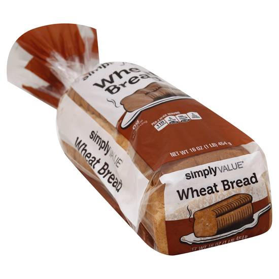 Simply Value Wheat Bread (16 oz)