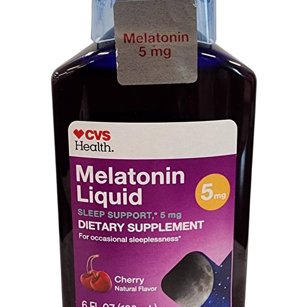 Cvs Health Melatonin Liquid 5 mg (cherry)