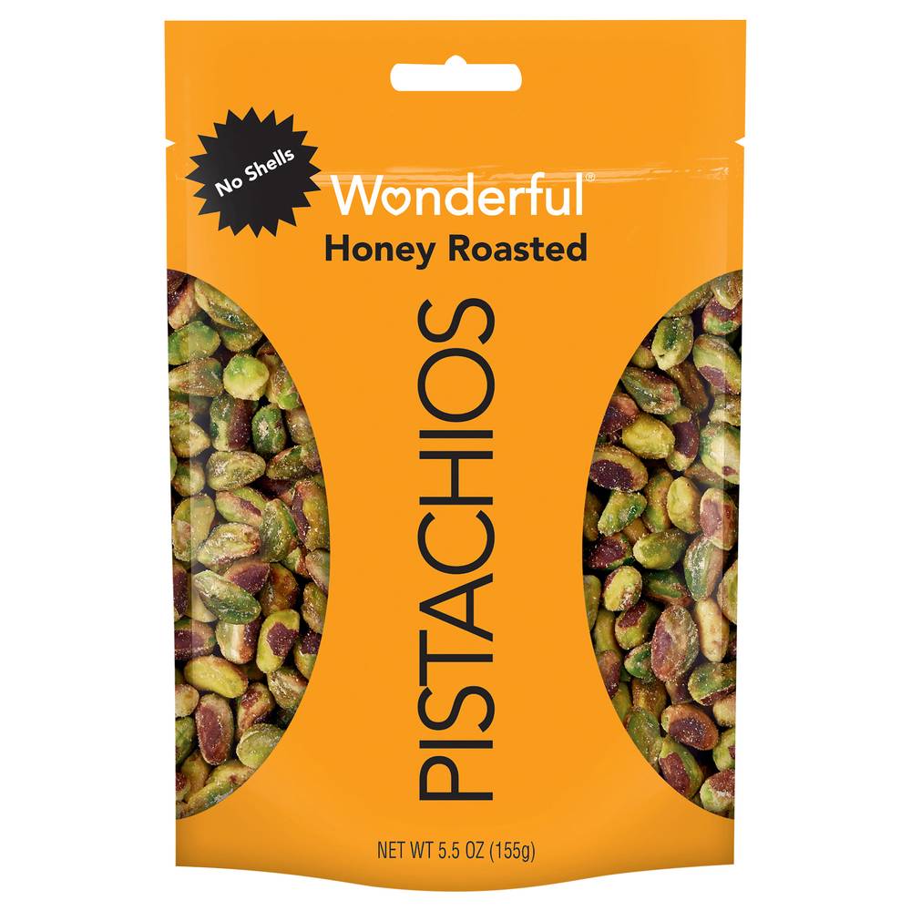 Wonderful Pistachios (honey roasted)