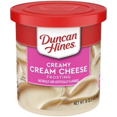 Duncan Hines Creamy Cream Cheese Flavored Frosting - 16 Oz