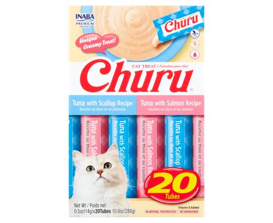 INABA Churu Cat Treat Variety pack (0.5 oz, 20 ct)