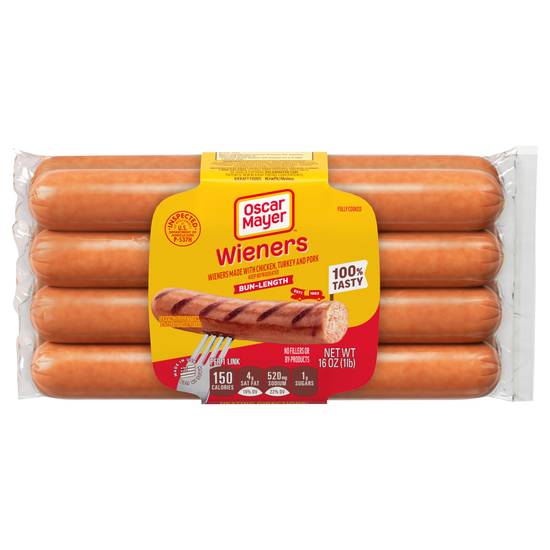 Oscar Mayer Bun Length Uncured Wieners