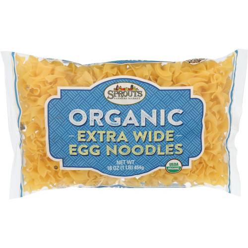 Sprouts Organic Extra Wide Egg Noodles