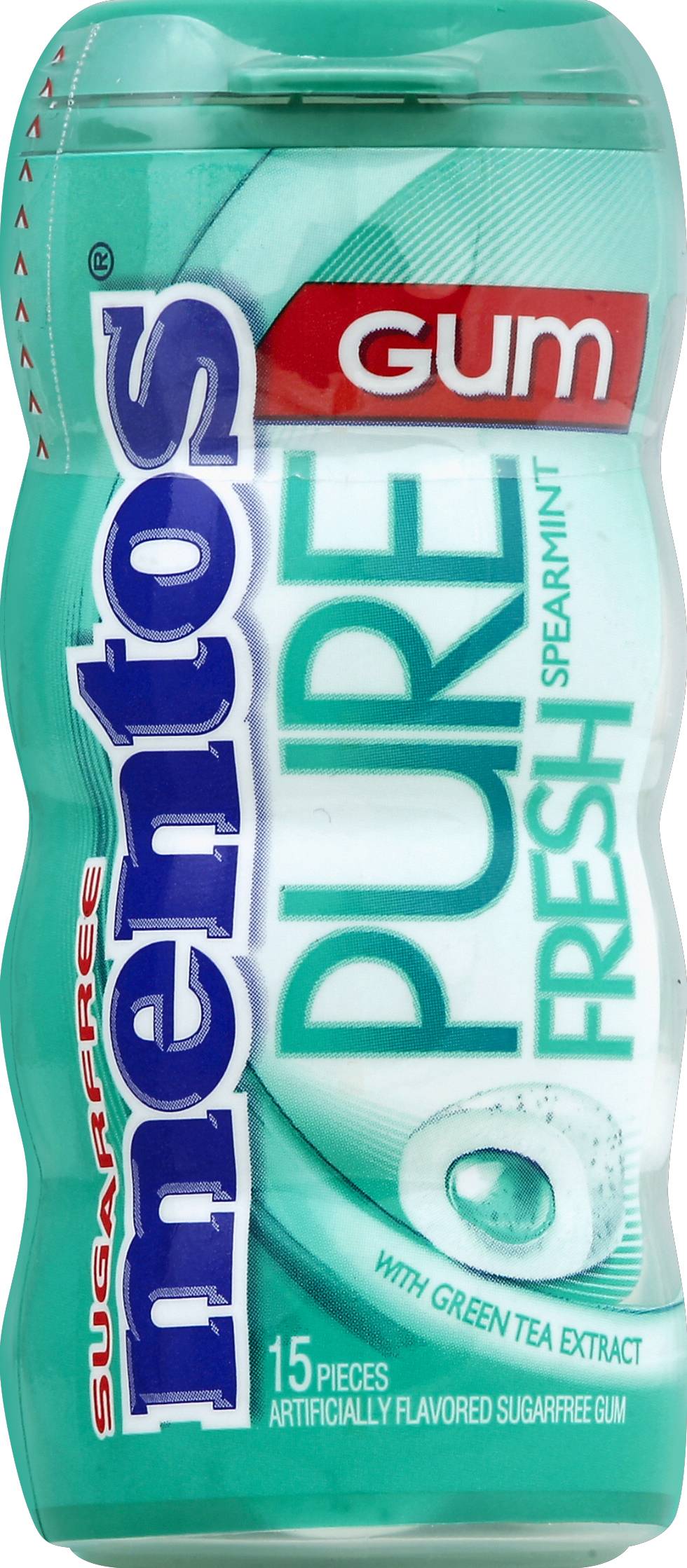 Mentos Pure Fresh Gums, Spearmint (15 ct)