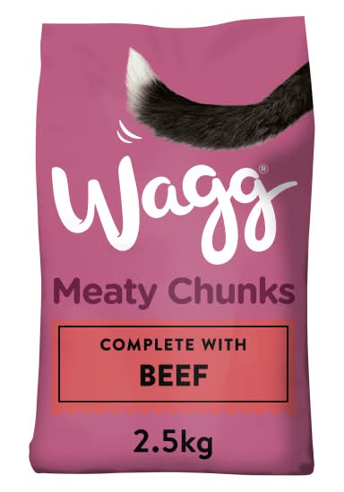 Wagg Meaty Chunks Beef (2.5kg)