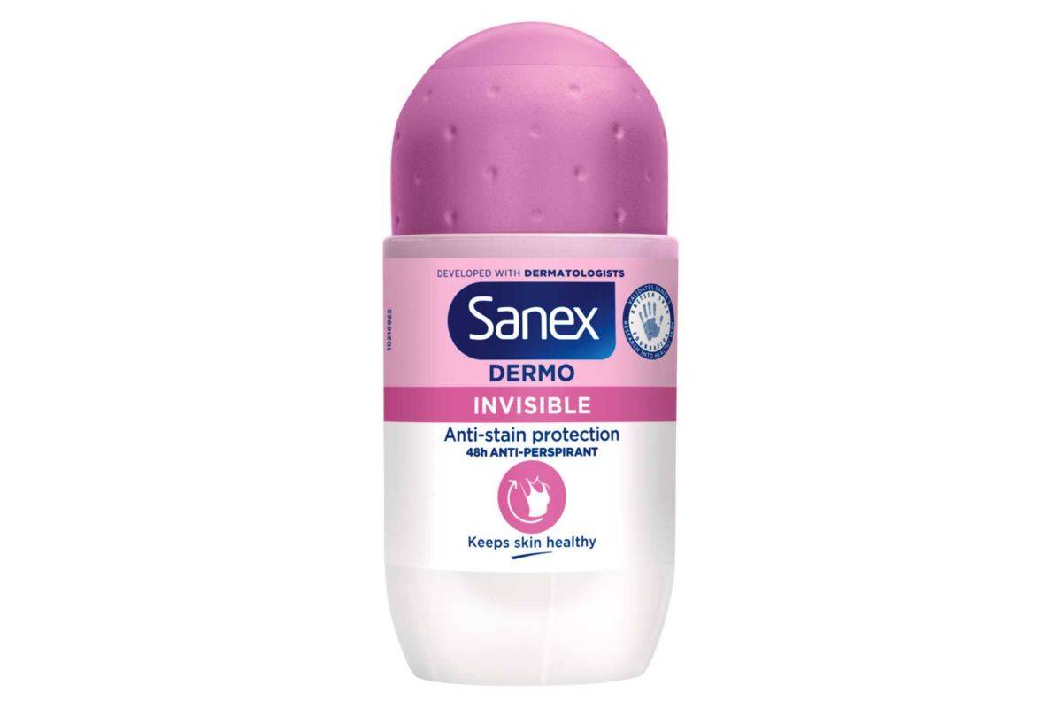 Sanex Dermo Invisible Dry Antiperspirant Roll On Deodorant 50ml