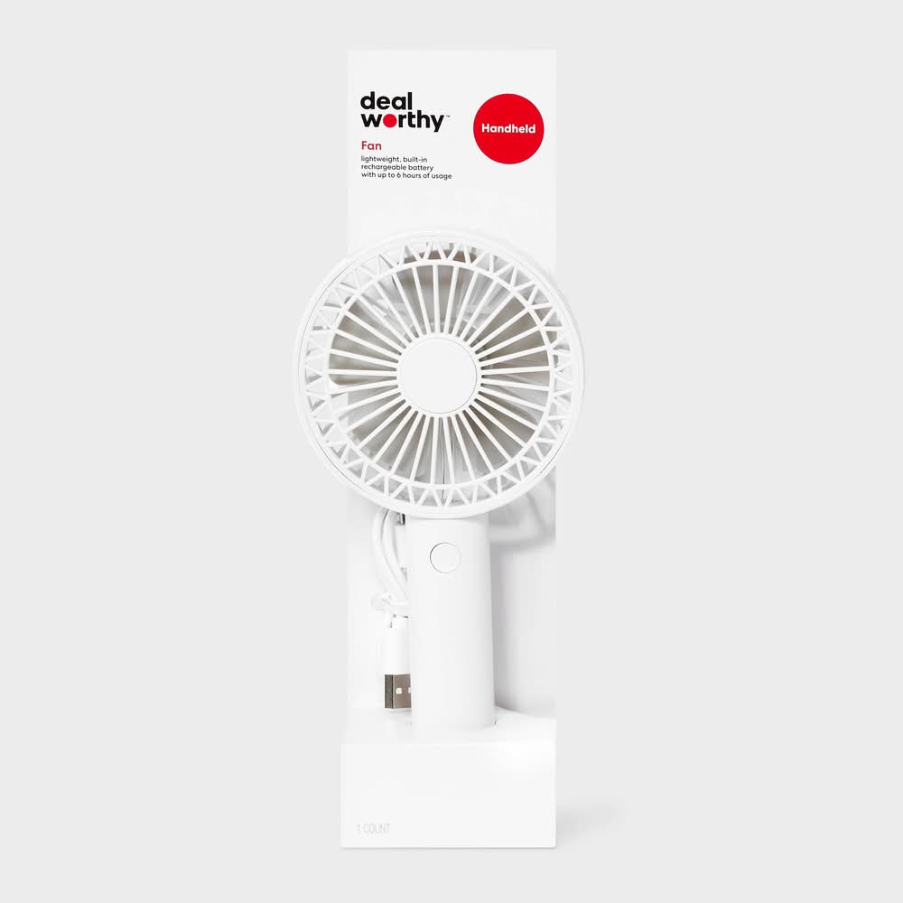 Dealworthy Personal Fan, White