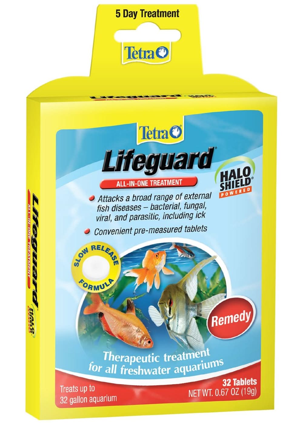 Tetra Lifeguard All-in-One Treatment for Freshwater Aquariums, 32 count