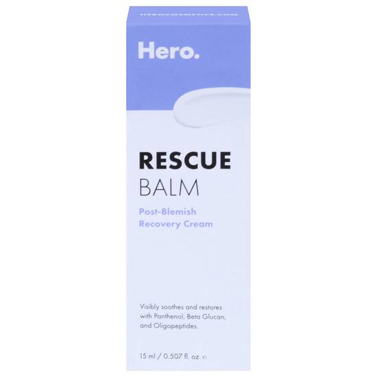 Hero Cosmetics Rescue Balm Post-Blemish Recovery Cream