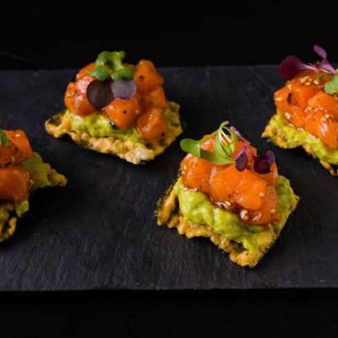 Salmon Tapas