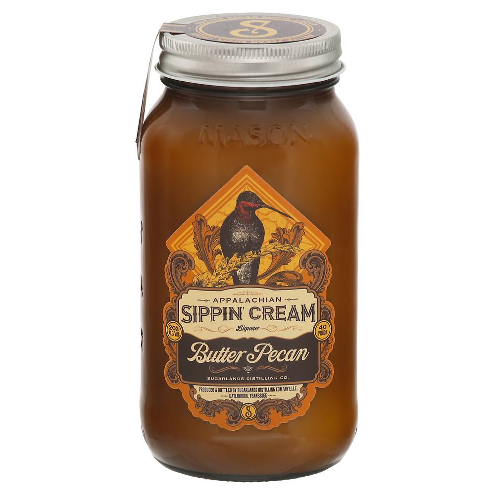 Sugarlands Appalachian Sippin Creams Butter Pecan Liqueur (750 ml)