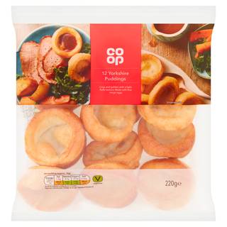 Co-op 12 Yorkshire Puddings 220g