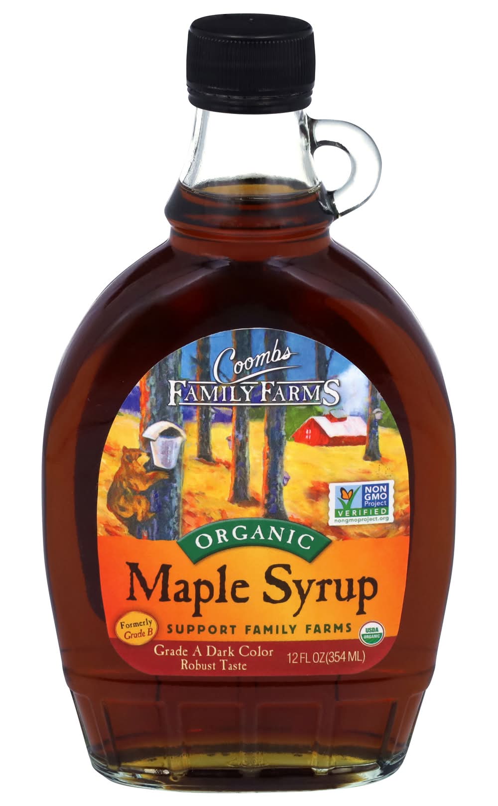 Coombs Family Farms Dark Colour Robust Taste Organic Maple Syrup (12 fl oz)