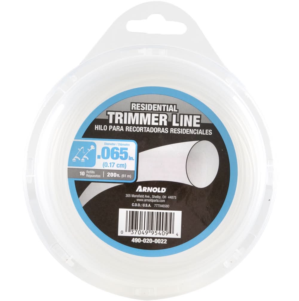 Arnold Residential Grade 0.065 In. D X 200 Ft. L Trimmer Line