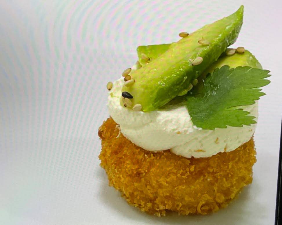 12- Riz croustillant avocat cheese