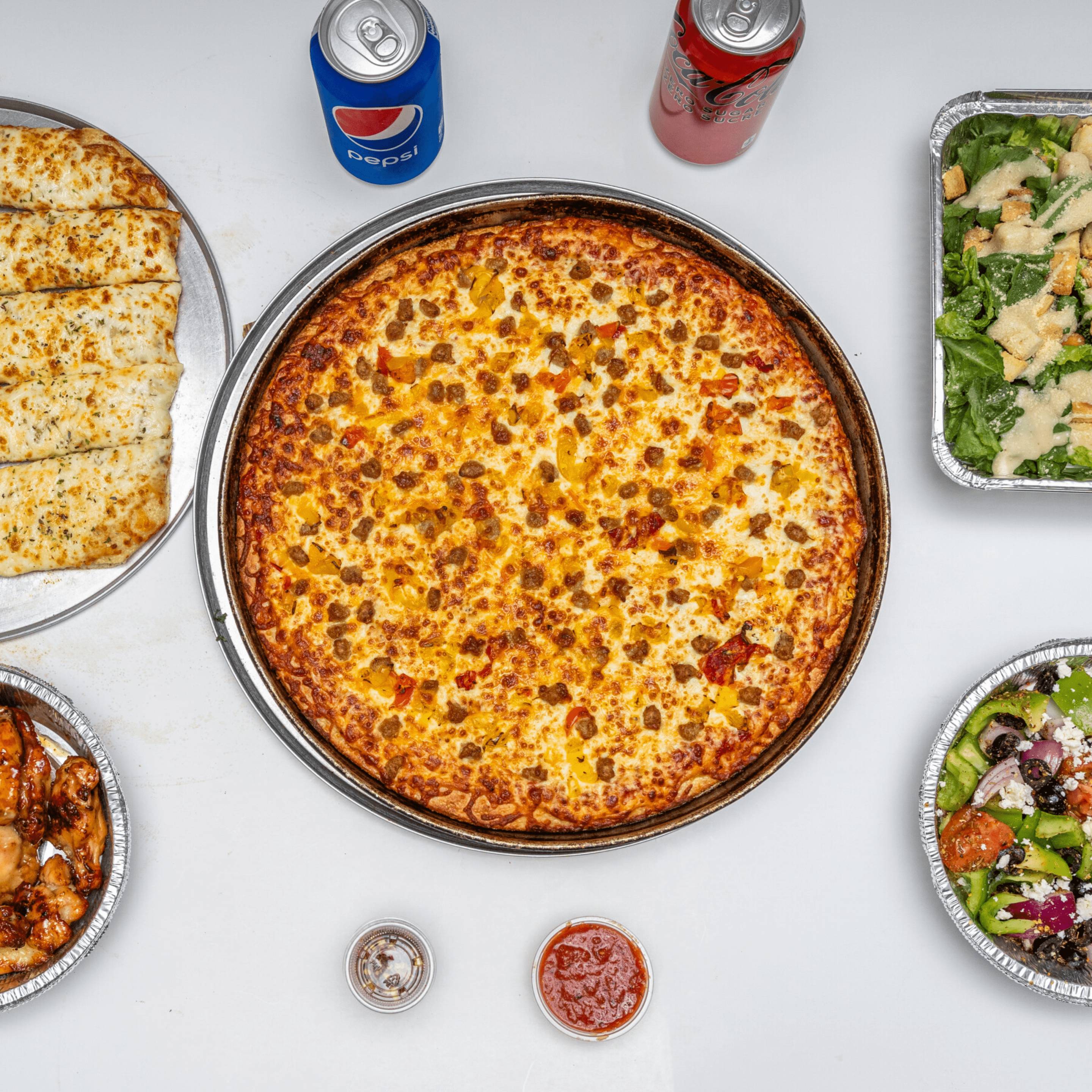 Order Pizza 64 (132nd Street) Delivery【Menu & Prices】 Surrey Uber Eats