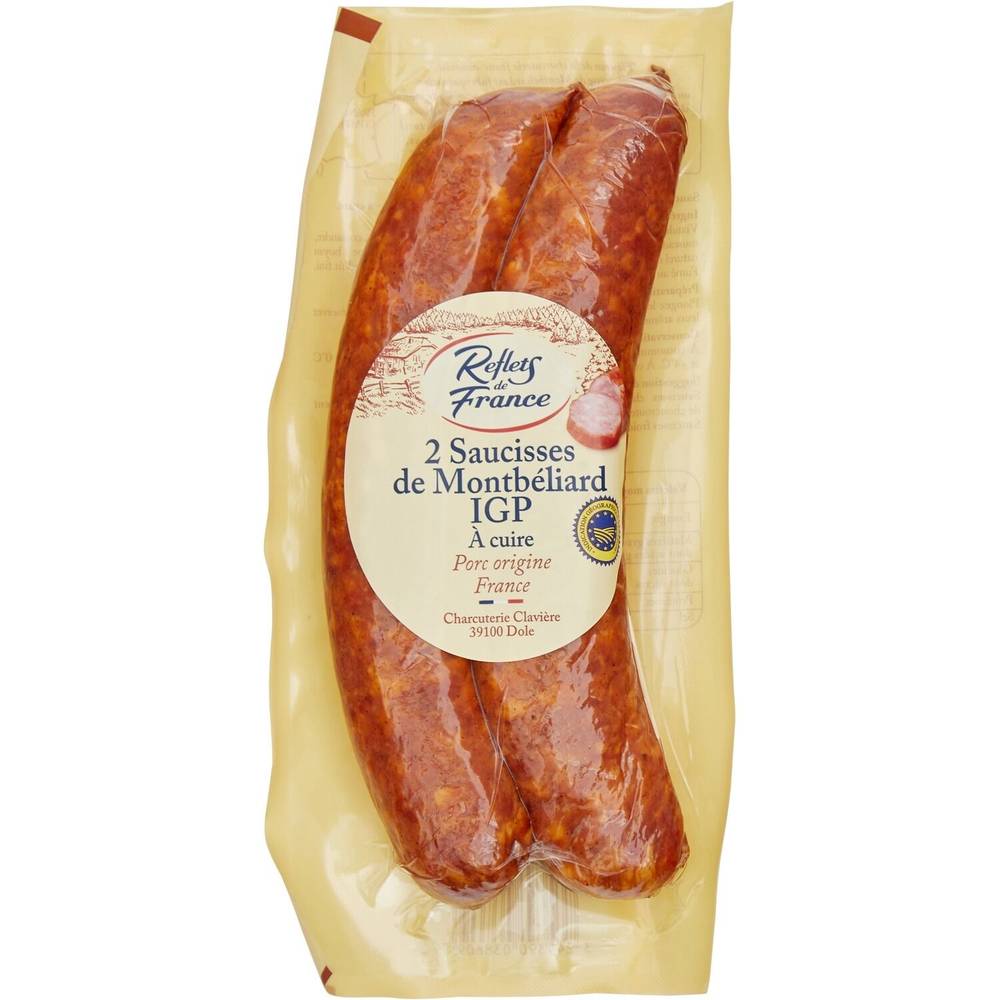 Reflets de France - Saucisses de montbéliard à cuire (2)