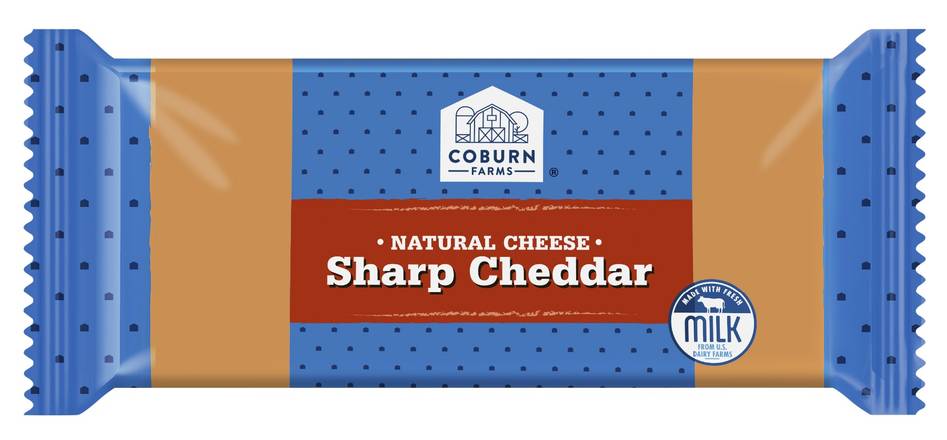 Coburn Farms Natural Cheese Sharp Cheddar