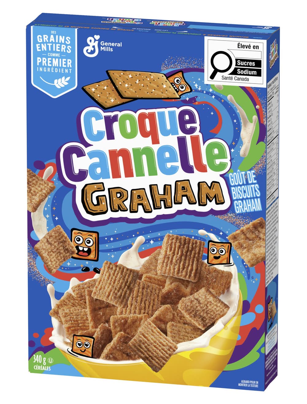 Toast Crunch Cinnagraham Graham Cracker Taste Cereal (340 g)
