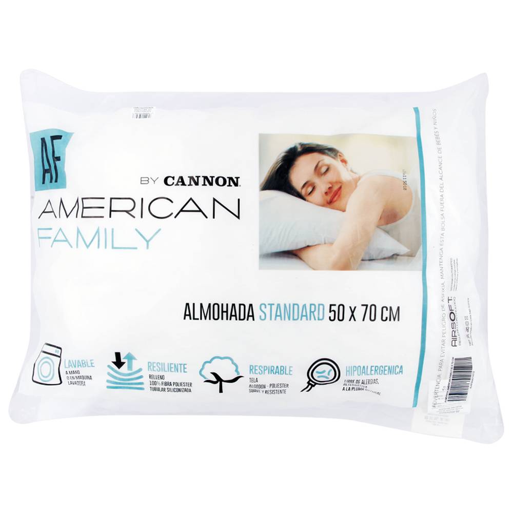 Cannon · Almohada american family standard - 50 x 70 cm