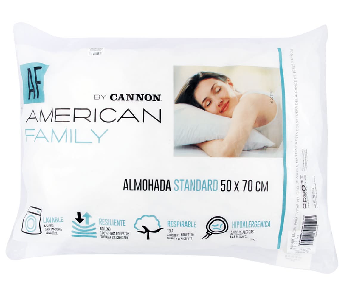 Cannon · Almohada american family standard - 50 x 70 cm