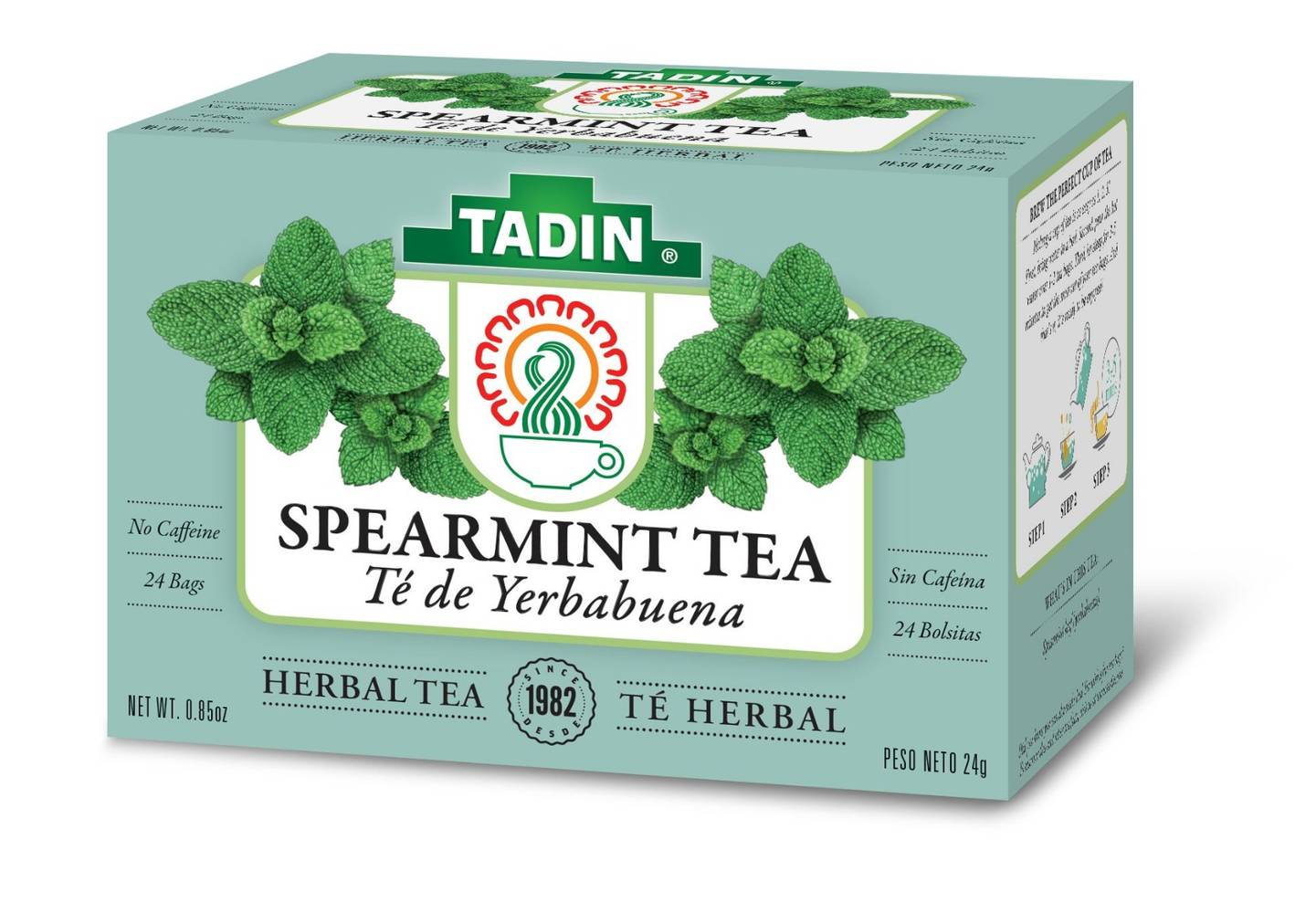 Tadin - Spearmint Tea Blend 6ct (24bags) (1 Unit per Case)