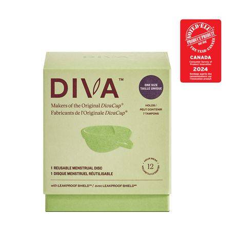 DIVA Reusable Menstrual Disc, One