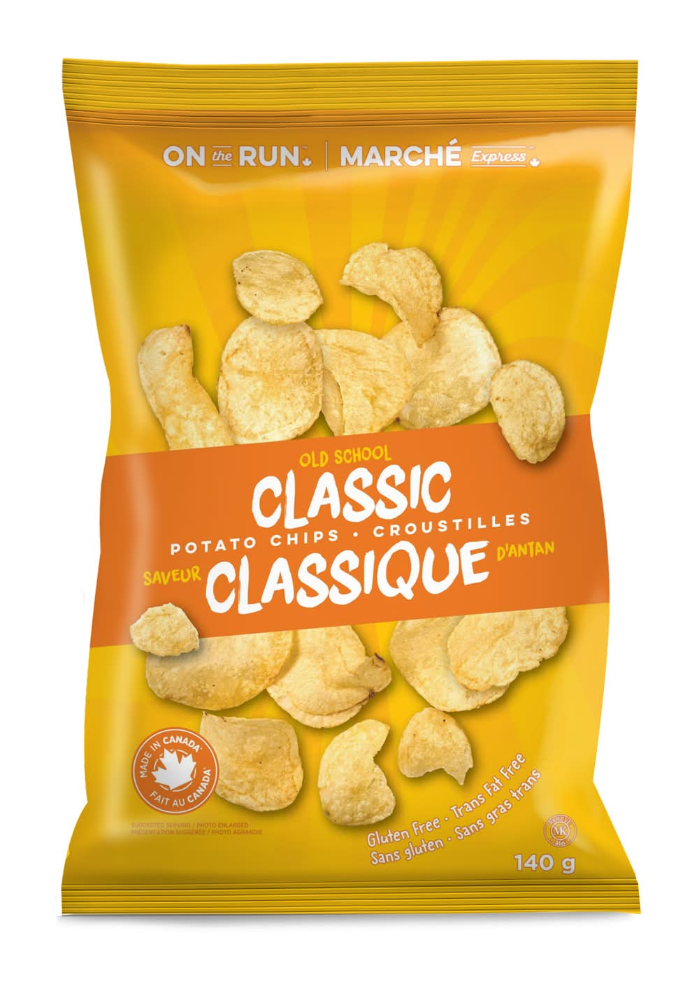 On The Run Regular Chips 140G 88760