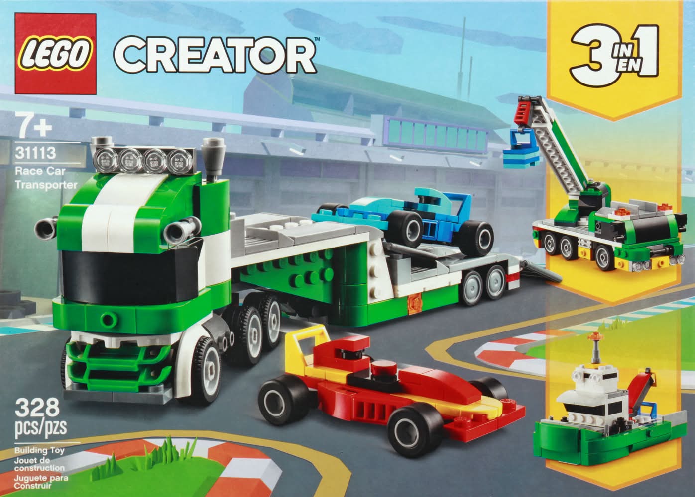 LEGO Creator Race Car Transporter Building Toy