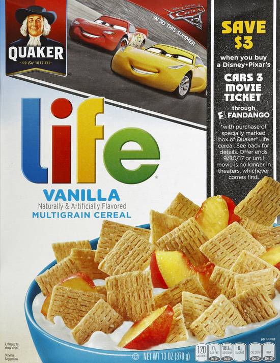Quaker Life Multigrain Cereal (vanilla)