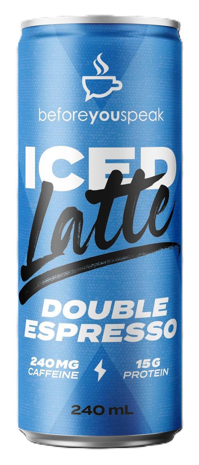 Before you speak Iced Latte Double Espresso Coffee 250ml