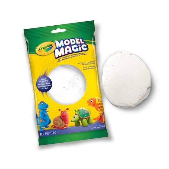 Crayola Model Magic Modeling Clay Alternative (White)