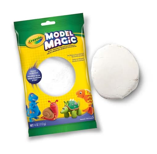 Crayola Model Magic Modeling Clay Alternative (White)