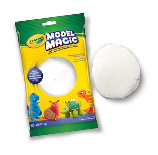 Crayola Model Magic Modeling Clay Alternative (White)