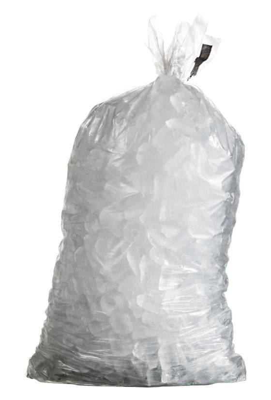 Plastic Ice Bags, 10 lbs, 8x4x22 - 1000 ct (1X1000|1 Unit per Case)