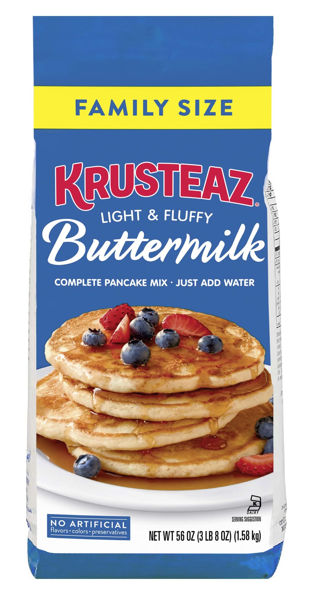 Krusteaz Family Size Buttermilk Complete Pancake Mix (56 oz)