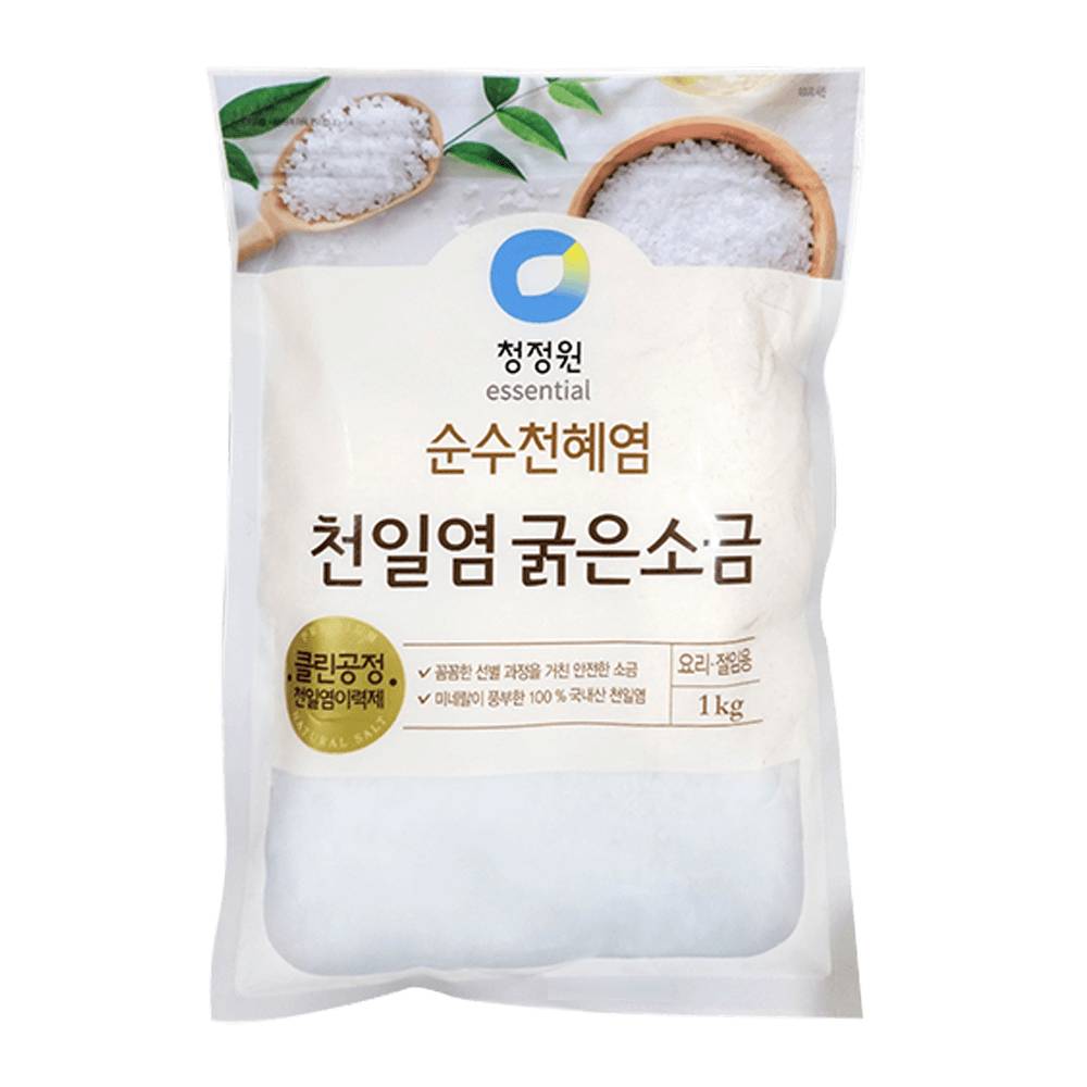 Chung Jung One sea salt coarse 1kg