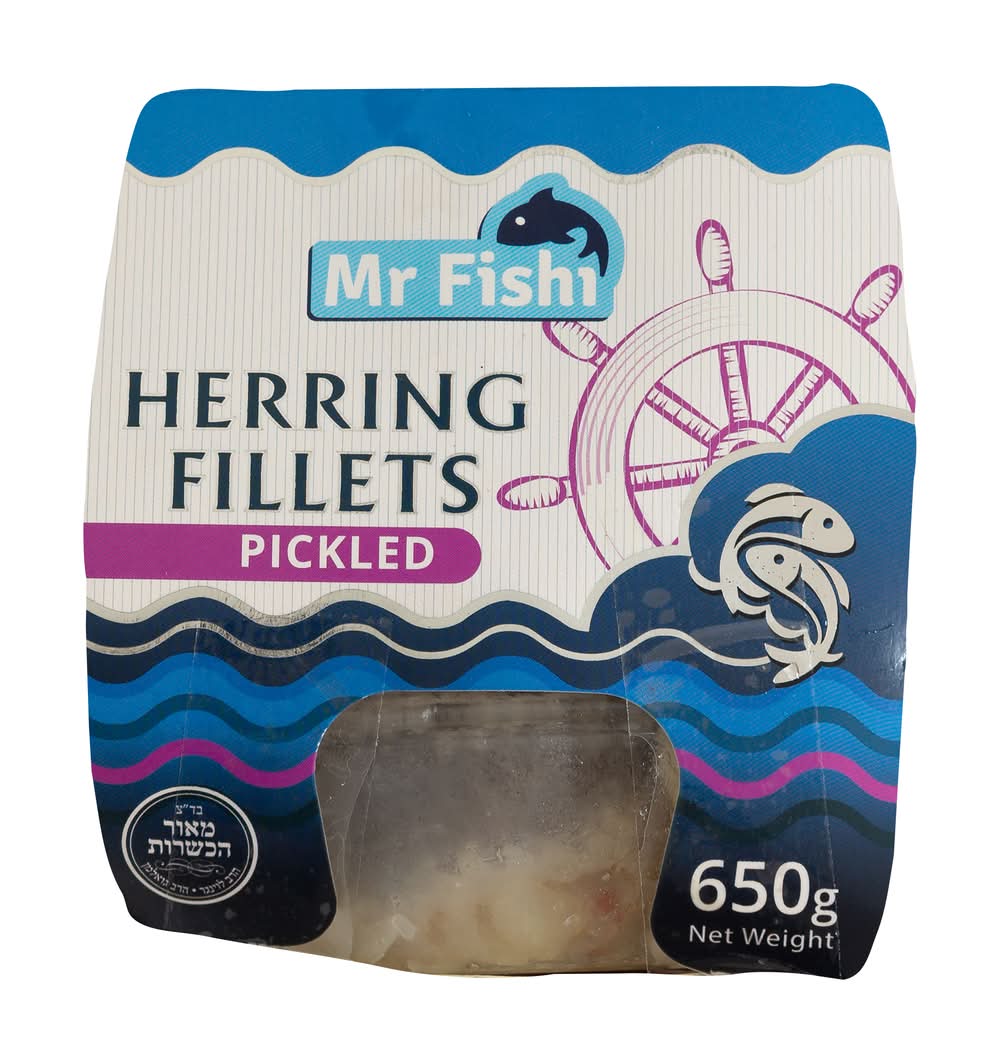 Mr Fishi Herring Fillets Pickled (650g)