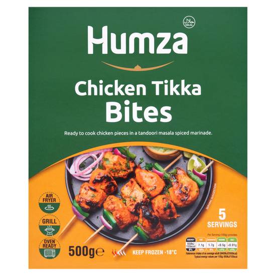 Humza Chicken Tikka Bites 500g