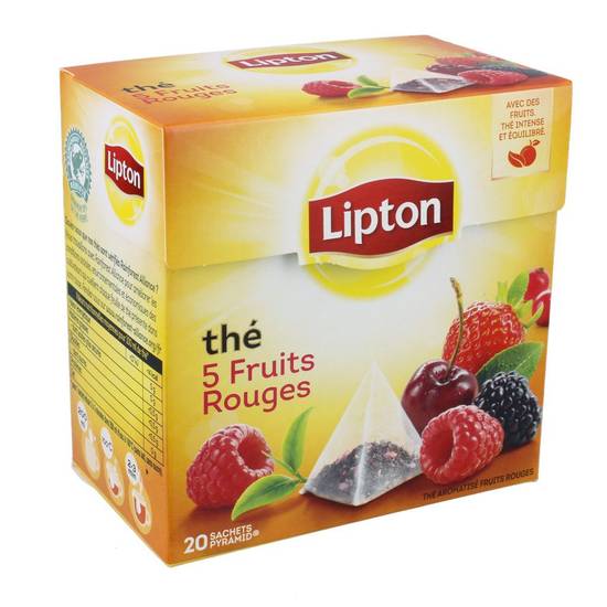 Thé 5 fruits rouges Lipton x20
