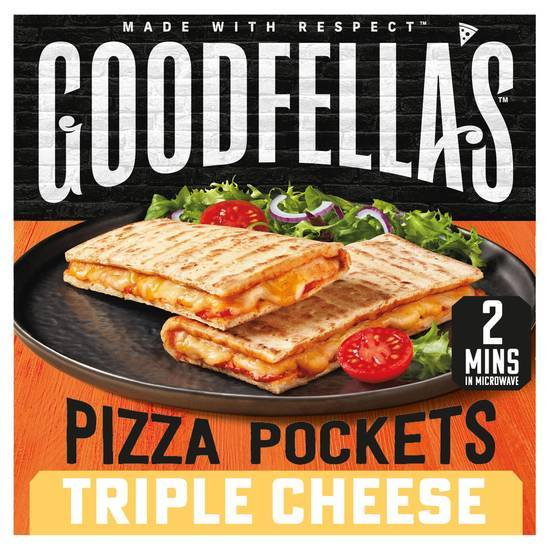 Goodfella's Triple Cheese Pizza Pockets 250g