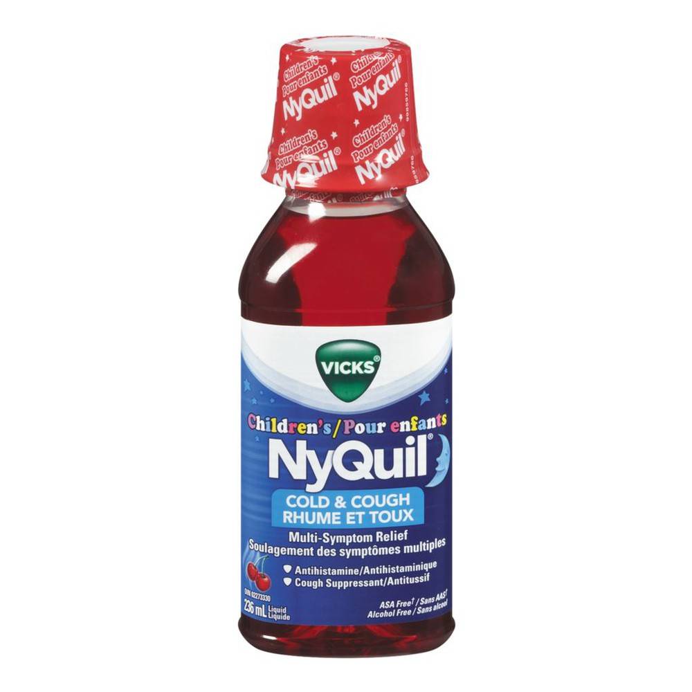 Vicks Children's Nyquil Liquid Relief Cherry (236 g)