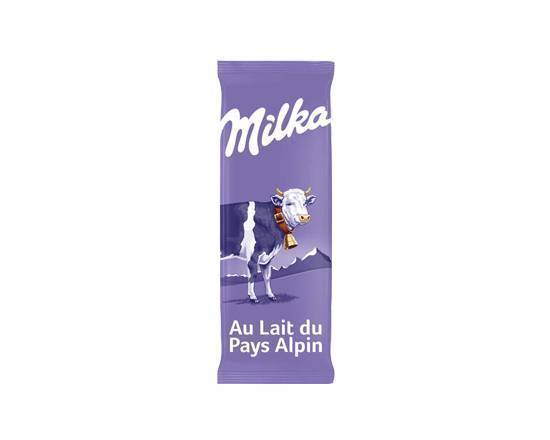 Tablette Chocolat au Lait MILKA  - Tablette de 100g
