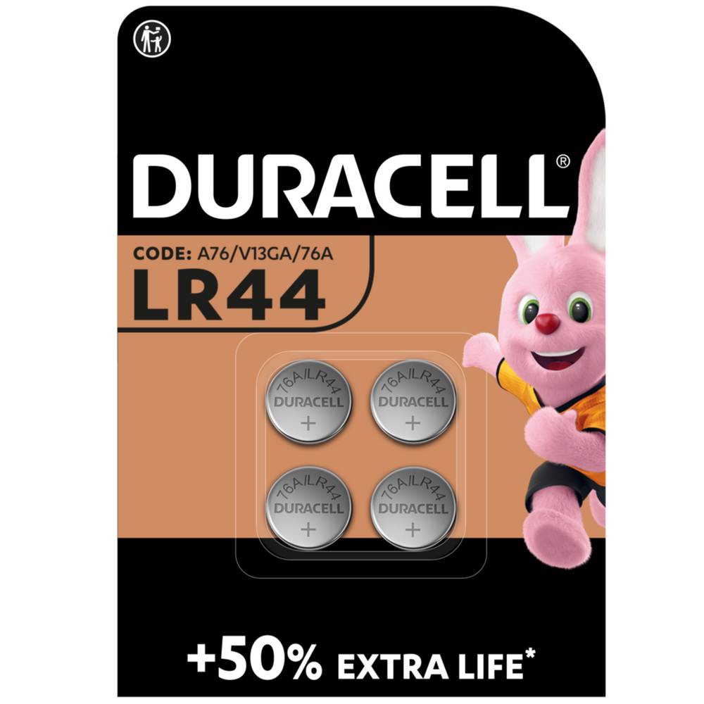 Duracell - Pile bouton alcaline spéciales lr44 1,5v